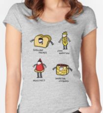 Bakery Street & Shortcake Yard Women's Fitted Scoop T-Shirt