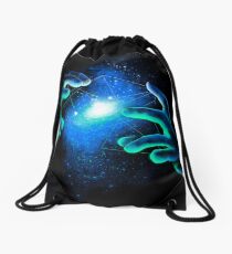 Space Illusionist Drawstring Bag