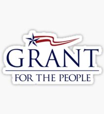 Grant for the people Sticker