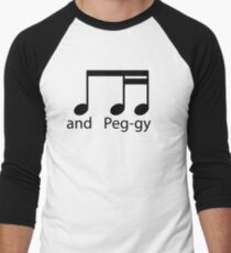 Camiseta ¾ estilo béisbol y Peggy ...