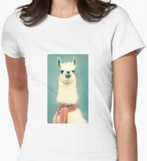 Llama Women's Fitted T-Shirt
