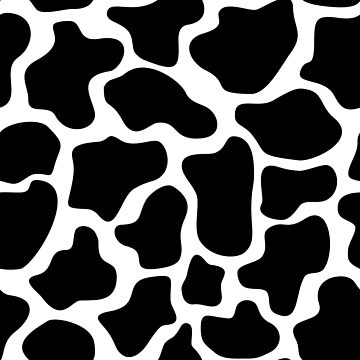 Abstract dots, cow spots, dalmatian, spotty pattern, white and black  Photographic Print for Sale by iclipart