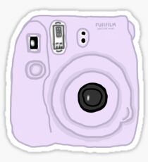 Purple Pastel Polaroid Tumblr Sticker