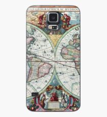 Beautiful Colorful Antique Vintage World Map Case/Skin for Samsung Galaxy