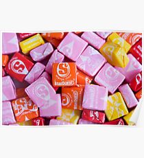 Starburst Candy Lovers Traum Poster