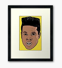Malcolm Adekanbi (DOPE) Framed Print