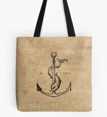 Festina Lente - Aldus Manutius Druckermarke Tote Bag