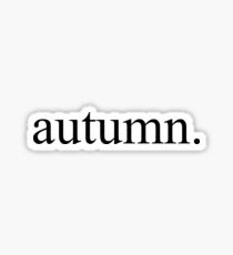 Autumn Sticker