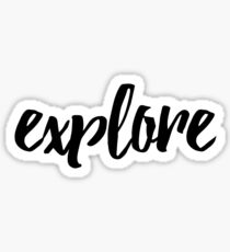 explore Sticker