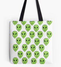 Peridot Alien Boxers Tote Bag