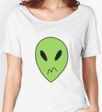 Peridot Alien Boxers Women's Relaxed Fit T-Shirt