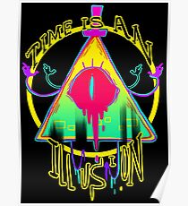Die Zeit ist eine Illusion Poster