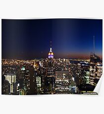 Empire State Building in New York City Poster