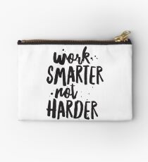 Arbeit intelligenter, nicht härter, inspirierende Angebot, motivierende Zitat, Typografie Zitat Kunst Studio Clutch