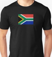 South Africa Flag - African Rugby Springboks, Sticker Duvet Bedspread T-Shirt Slim Fit T-Shirt