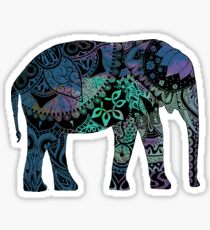 Blue Elephant Sticker