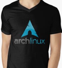 Arch Linux Men's V-Neck T-Shirt