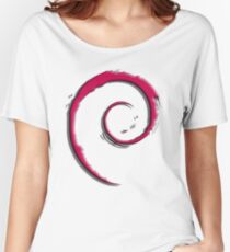 Debian Logo Women's Relaxed Fit T-Shirt