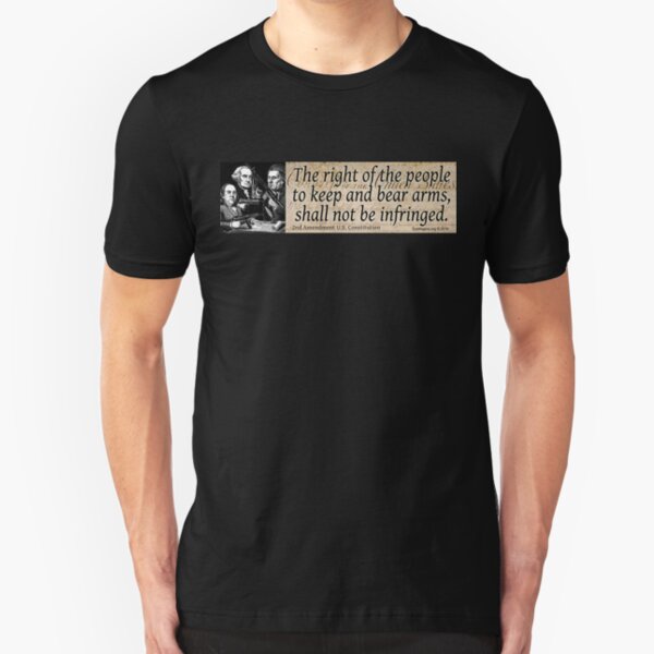 The 2nd Amendment Slim Fit T-Shirt
