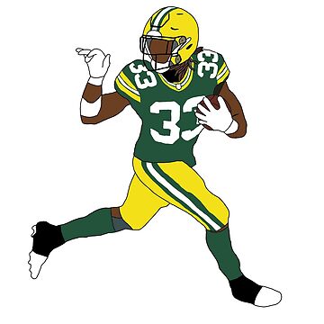 Green Bay Packers Aaron Jones' Classic T-Shirt for Sale by phinsup