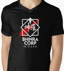 Shinra Corp - Midgar Men's V-Neck T-Shirt