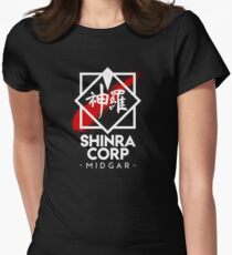 Shinra Corp - Midgar Women's Fitted T-Shirt