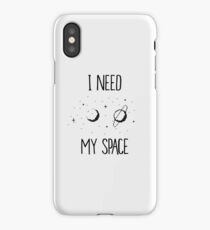 I Need My Space Pixel Case T-Shirt Diary iPhone Case