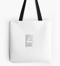 FAME X DEMOCRACY Tote Bag