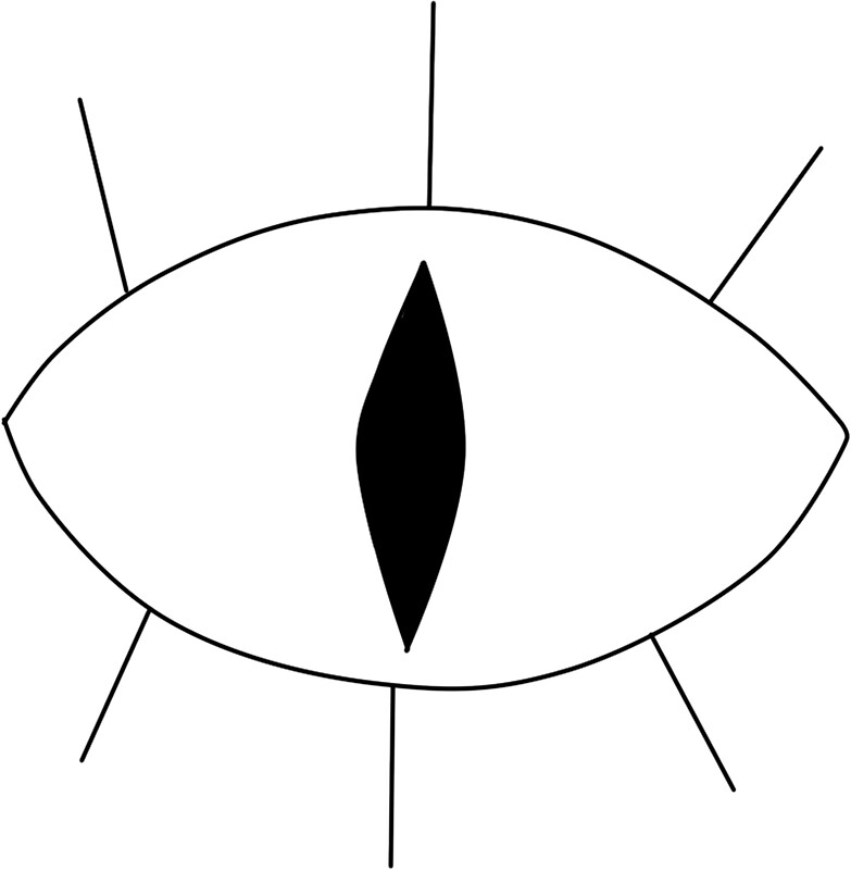 Bill Cipher Eye Png