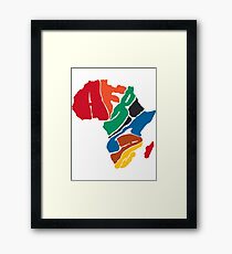 African - Africa T-Shirt & Hoody Framed Print