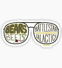The Office Jim as Dwight Quote Sticker