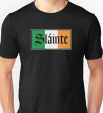 Slainte Irish Flag Unisex T-Shirt