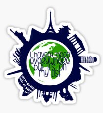 Travel list Sticker