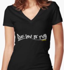 beyoutofull! Women's Fitted V-Neck T-Shirt