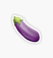 Aubergine (Eggplant) Emoji Sticker