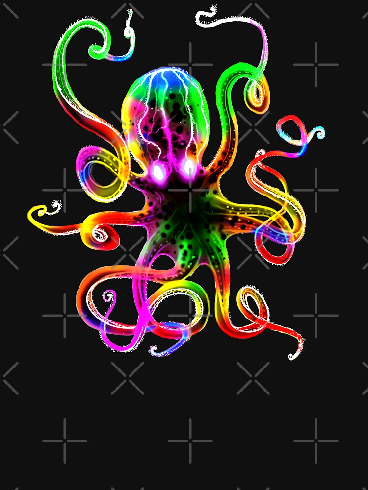 rainbow mood octopus