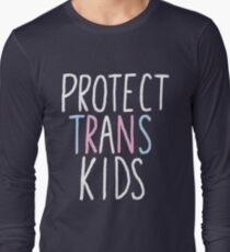 protect trans kids Long Sleeve T-Shirt