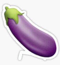Eggplant Emoji Sticker