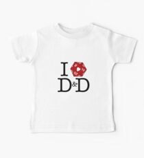 I Heart D&D Baby Tee