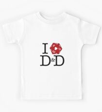 I Heart D&D Kids Tee