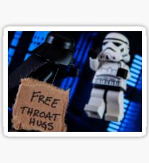 Free Throat Hugs Sticker