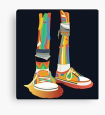 Rainbow Kicks Canvas Print
