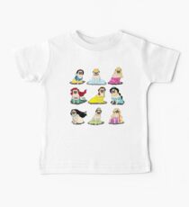 Mops Prinzessinnen Version 2 Baby T-Shirt