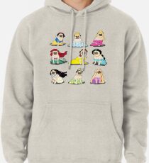 Mops Prinzessinnen Version 2 Hoodie