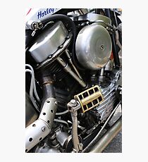 Custom Harley Panhead Photographic Print