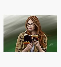 The Girl Who Waited Photographic Print