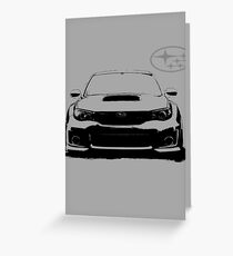 Subaru WRX STi Greeting Card