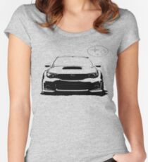 Subaru WRX STi Tailliertes Rundhals-Shirt
