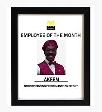 Employee of the month Photographic Print
