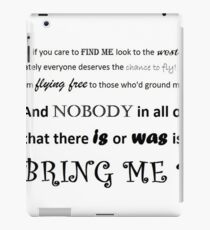 Wicked - Defying Gravity iPad Case/Skin